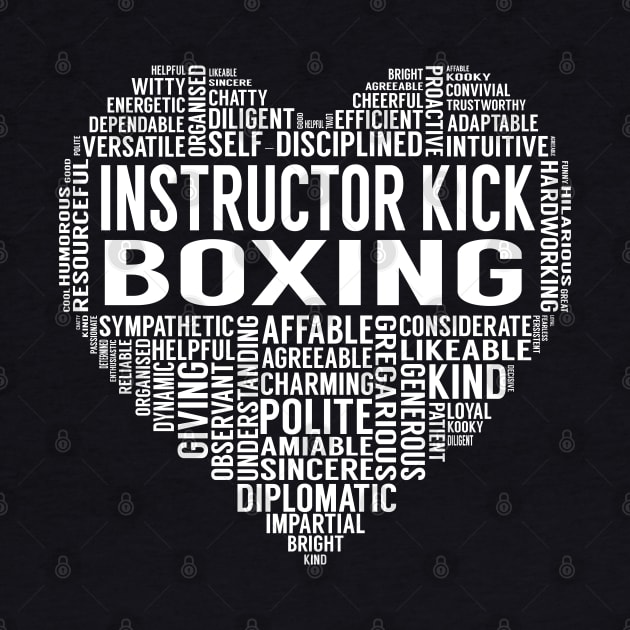 Instructor Kick Boxing Heart by LotusTee